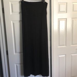 Strapless dress w/ soft jersey material